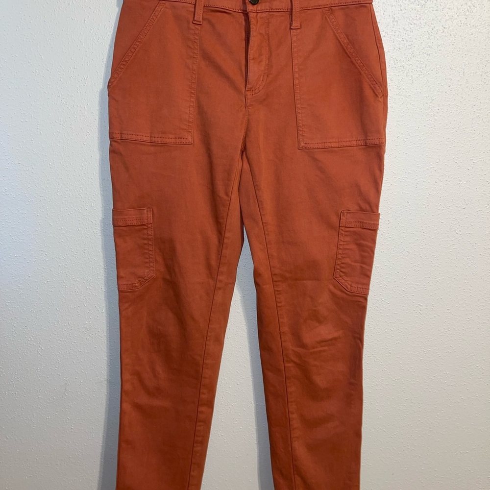 Banana Republic Brown Cargo Pants Relaxed Fit